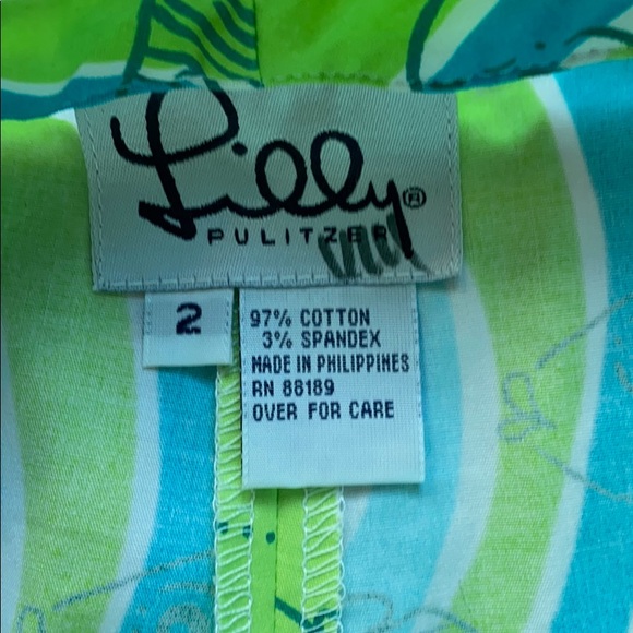 Lilly Pulitzer “Makin Waves” Fish Print Pants - Picture 3 of 7